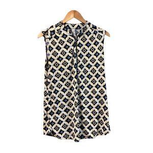 PerSeption Concept Size Extra Large (XL) Yellow Navy and White Zip Front Sleevel